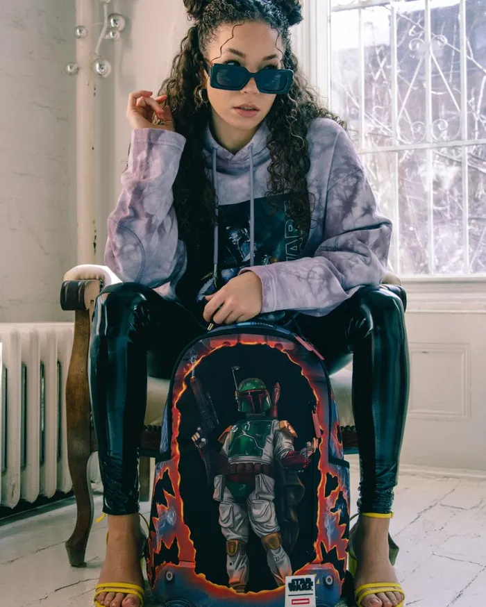 SPRAYGROUND Backpacks STAR WARS BOBA FETT BLOWOUT SHARK BACKPACK 8211 Universal SPRAYGROUND Backpacks STAR WARS BOBA FETT BLOWOUT SHARK BACKPACK 8211 Universal