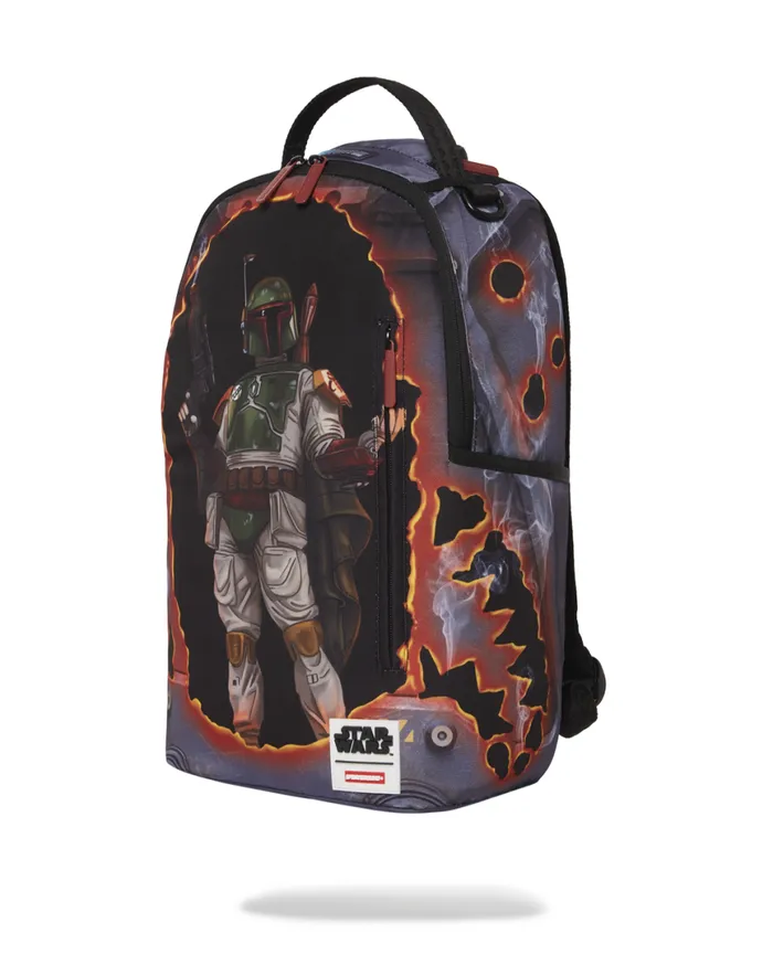 SPRAYGROUND Backpacks STAR WARS BOBA FETT BLOWOUT SHARK BACKPACK 8211 Universal SPRAYGROUND Backpacks STAR WARS BOBA FETT BLOWOUT SHARK BACKPACK 8211 Universal