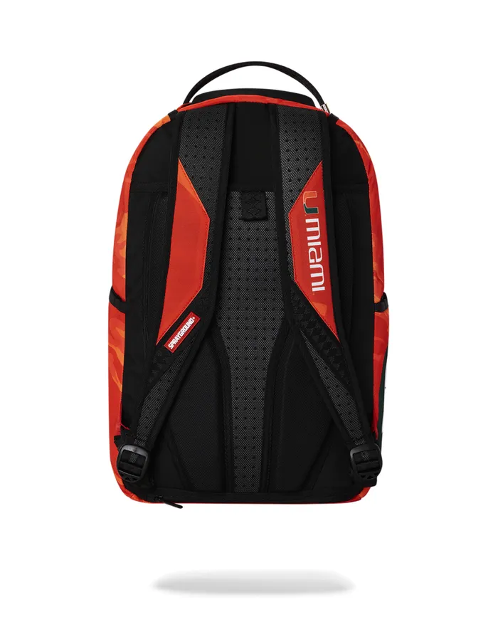 SPRAYGROUND Backpacks UNIVERSITY OF MIAMI CLAP BACK DLXSR BACKPACK 8211 Universal