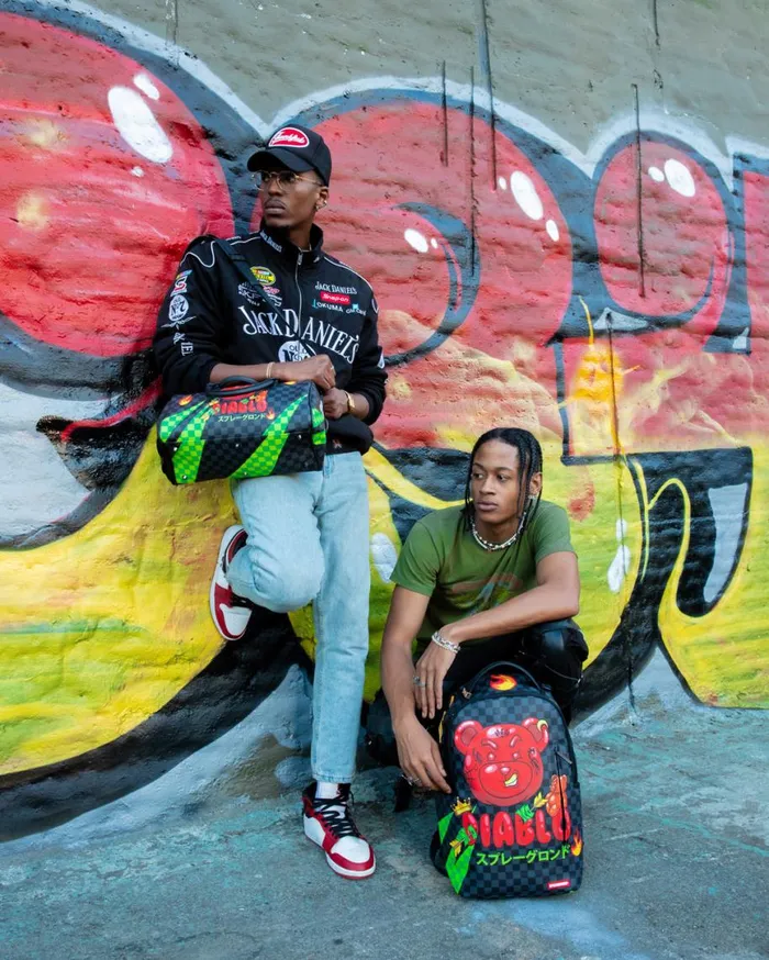 SPRAYGROUND Backpacks WTF DIABLO BACKPACK 8211 Universal SPRAYGROUND Backpacks WTF DIABLO BACKPACK 8211 Universal