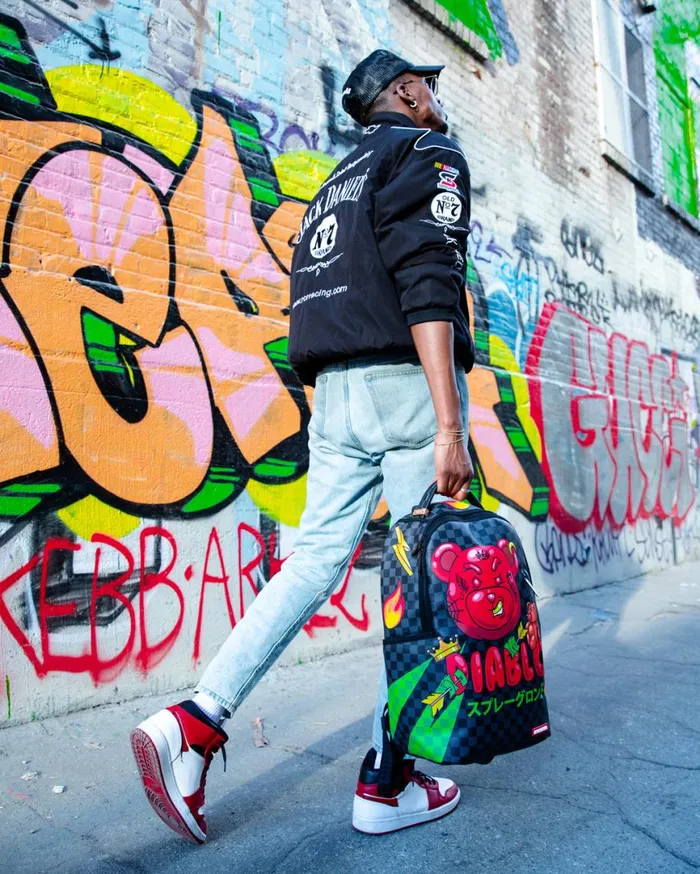 SPRAYGROUND Backpacks WTF DIABLO BACKPACK 8211 Universal SPRAYGROUND Backpacks WTF DIABLO BACKPACK 8211 Universal