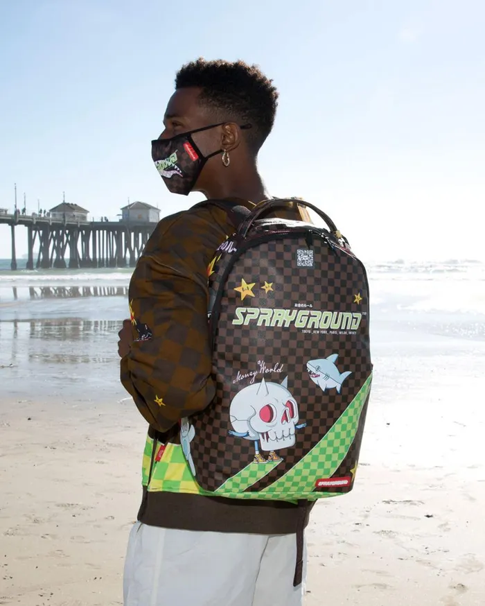 SPRAYGROUND Backpacks WTF SHARK BACKPACK 8211 Universal