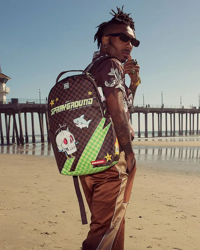 SPRAYGROUND Backpacks WTF SHARK BACKPACK 8211 Universal SPRAYGROUND Backpacks WTF SHARK BACKPACK 8211 Universal