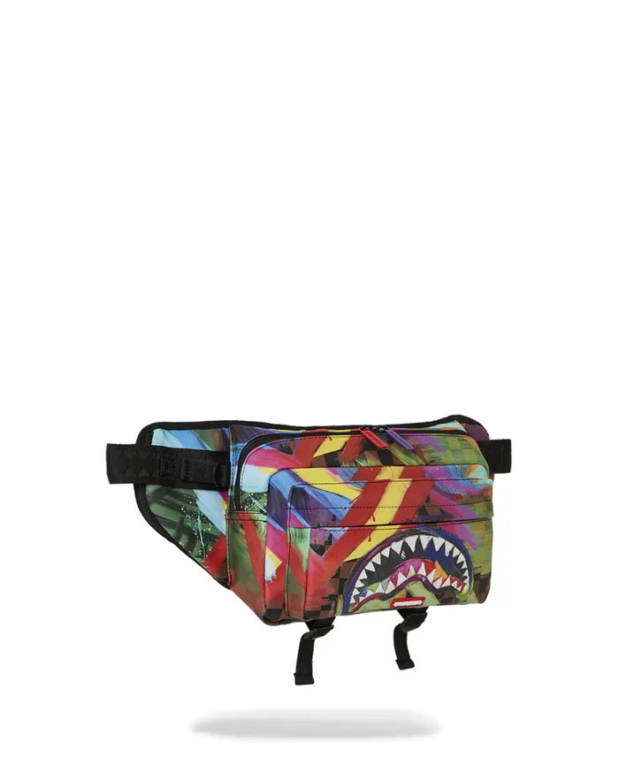 SPRAYGROUND Crossbodys SHARKS IN PARIS CITY STREAKS CARGO CROSSBODY 8211 Universal SPRAYGROUND Crossbodys SHARKS IN PARIS CITY STREAKS CARGO CROSSBODY 8211 Universal