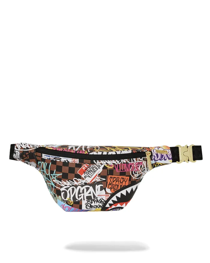 SPRAYGROUND Crossbodys SHARKS IN PARIS THE RIZZ SAVVY CROSSBODY 8211 Universal