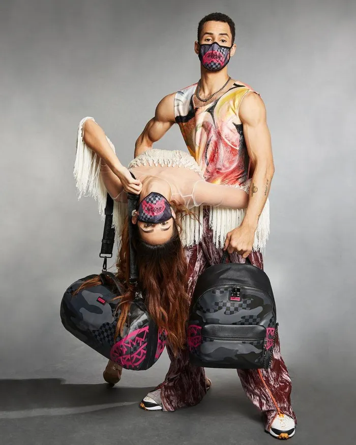 SPRAYGROUND Face Masks 3AM PINK DRIP FACE MASK 8211 Universal