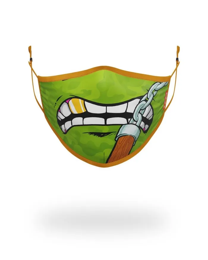 SPRAYGROUND Face Masks ADULT TMNT MICHELANGELO SHARK FORM FITTING FACECOVERING 8211 Universal