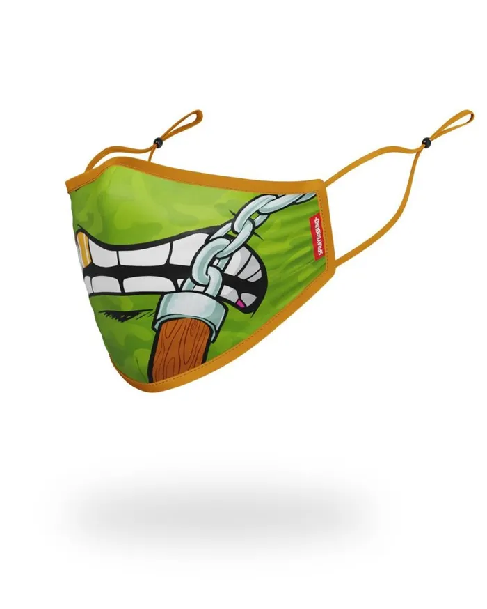 SPRAYGROUND Face Masks ADULT TMNT MICHELANGELO SHARK FORM FITTING FACECOVERING 8211 Universal
