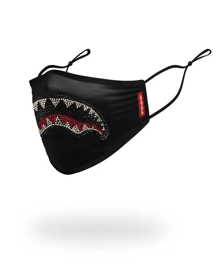 SPRAYGROUND Face Masks ADULT TRINITY SHARK FORM FITTING FACE MASK 8211 Universal