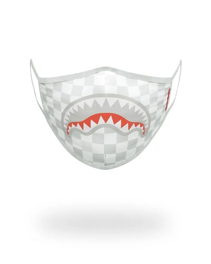 SPRAYGROUND Face Masks SHARKS IN PARIS WHITE FORMFITTING MASK 8211 Universal