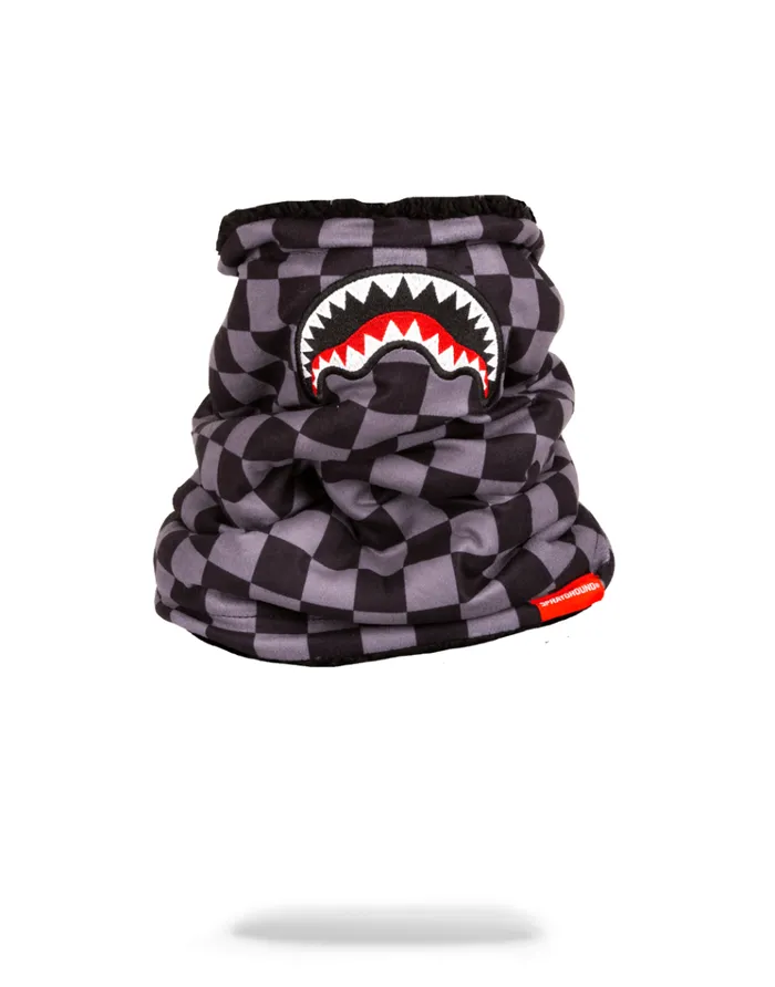 SPRAYGROUND Ski Masks CHECKERED SHARK NECK WARMER 8211 Universal