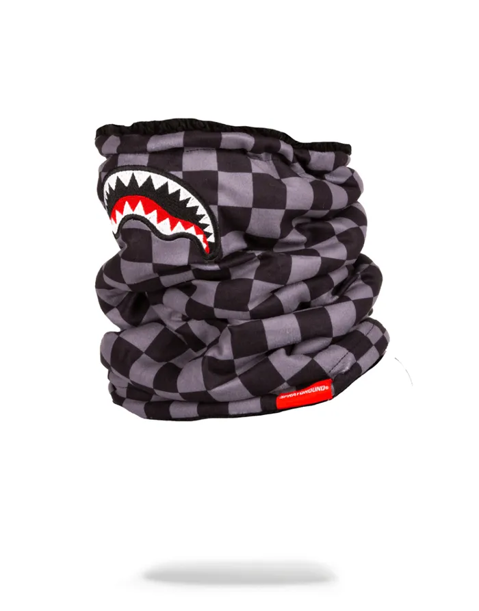 SPRAYGROUND Ski Masks CHECKERED SHARK NECK WARMER 8211 Universal SPRAYGROUND Ski Masks CHECKERED SHARK NECK WARMER 8211 Universal