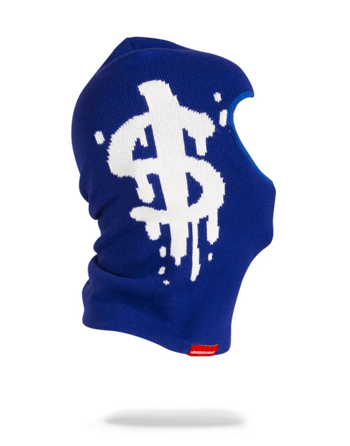 SPRAYGROUND Ski Masks MONEY DRIP SKI MASK BLUE 8211 Universal SPRAYGROUND Ski Masks MONEY DRIP SKI MASK BLUE 8211 Universal