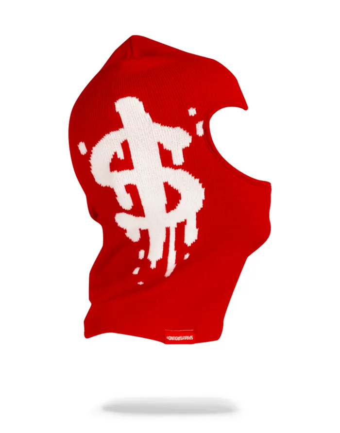 SPRAYGROUND Ski Masks MONEY DRIP SKI MASK RED 8211 Universal