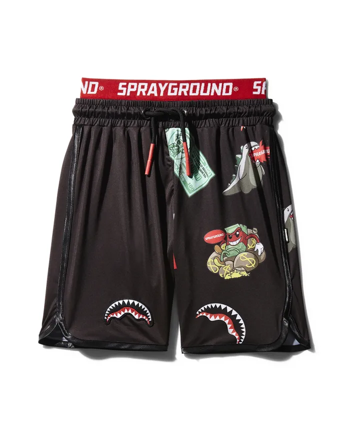 SPRAYGROUND Swimwear KIDS PATCH ALLIN SWIM TRUNKS BLACK 8211 Universal