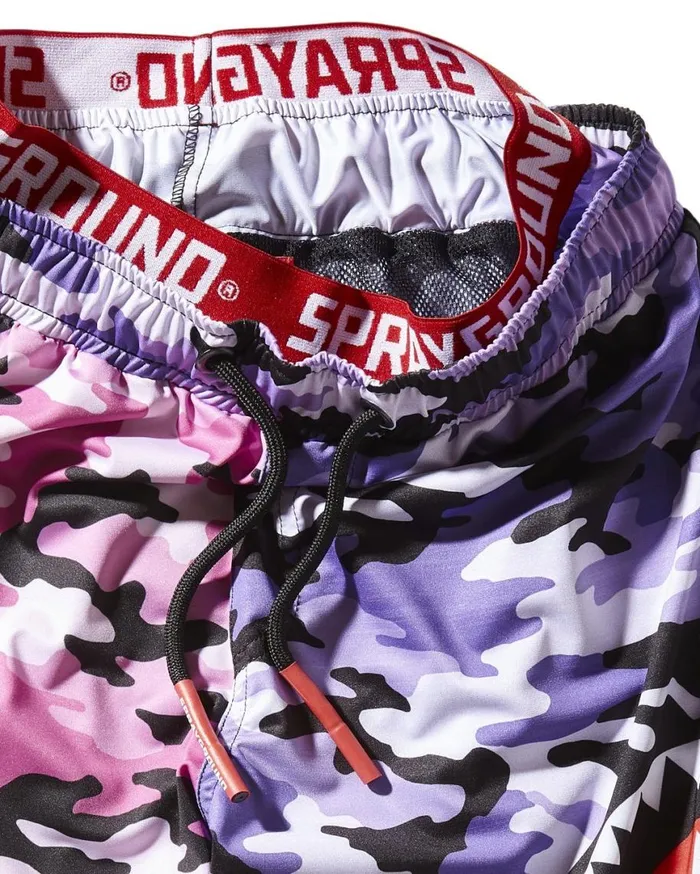SPRAYGROUND Swimwear KIDS SPLIT CAMO SWIM TRUNKS 8211 Universal