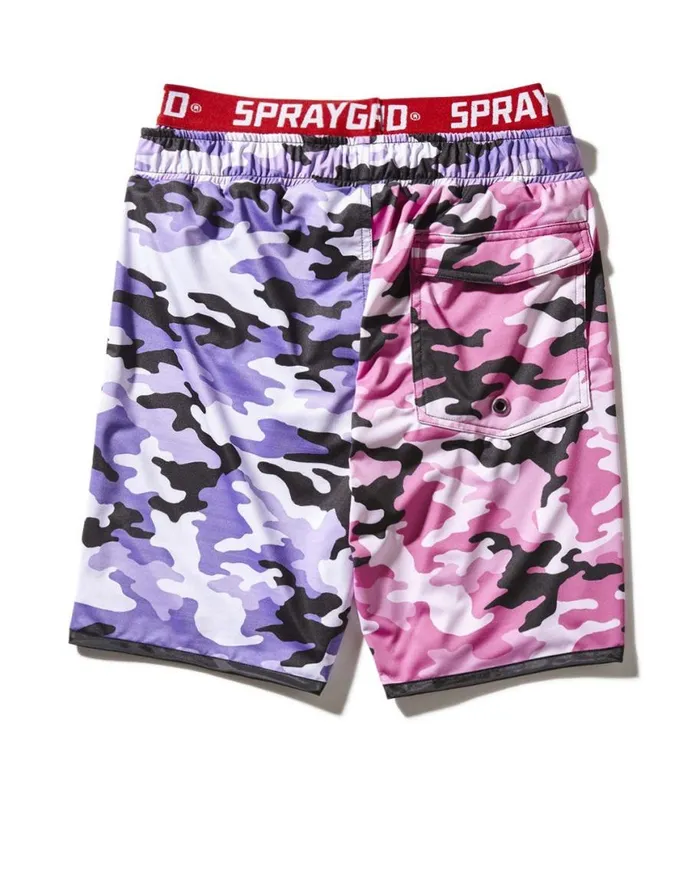 SPRAYGROUND Swimwear KIDS SPLIT CAMO SWIM TRUNKS 8211 Universal