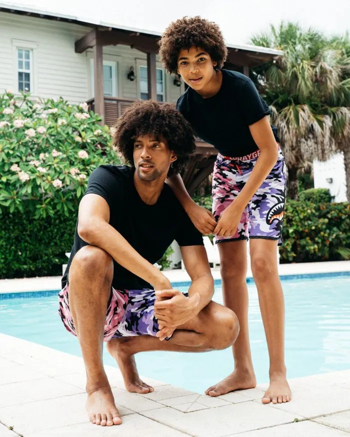 SPRAYGROUND Swimwear KIDS SPLIT CAMO SWIM TRUNKS 8211 Universal