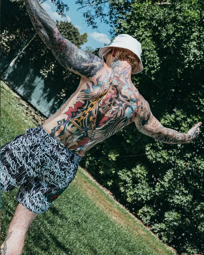 SPRAYGROUND Swimwear SCRIBBLE SHARK SHOTO SWIM TRUNKS 8211 Universal SPRAYGROUND Swimwear SCRIBBLE SHARK SHOTO SWIM TRUNKS 8211 Universal