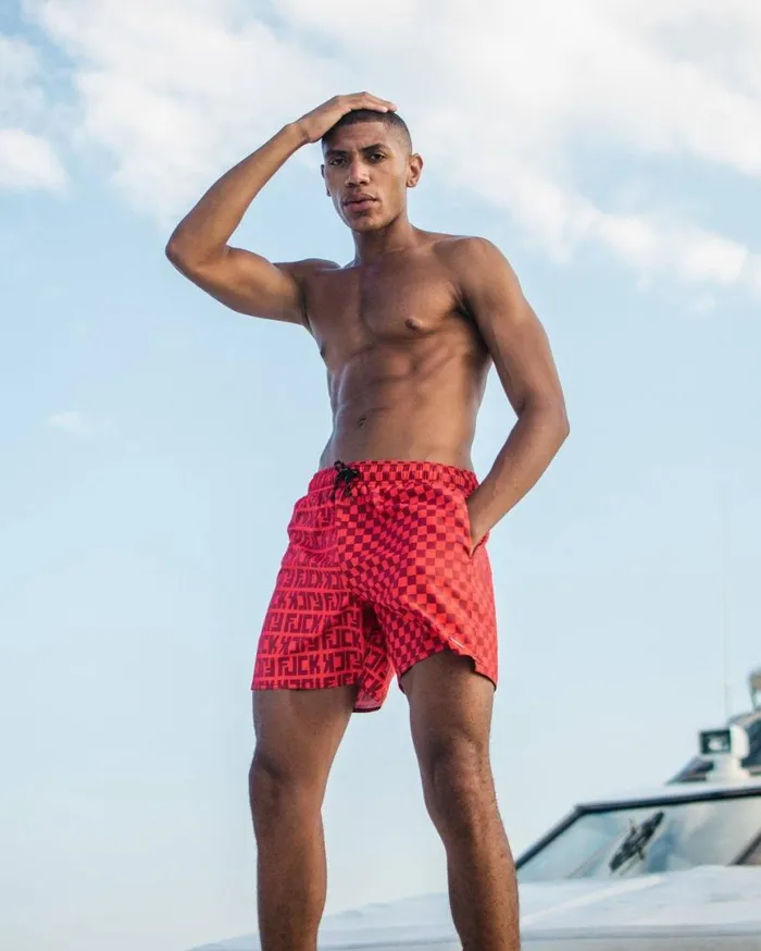 SPRAYGROUND Swimwear VENI VIDI VICI SHOTO SWIM TRUNKS 8211 Universal SPRAYGROUND Swimwear VENI VIDI VICI SHOTO SWIM TRUNKS 8211 Universal