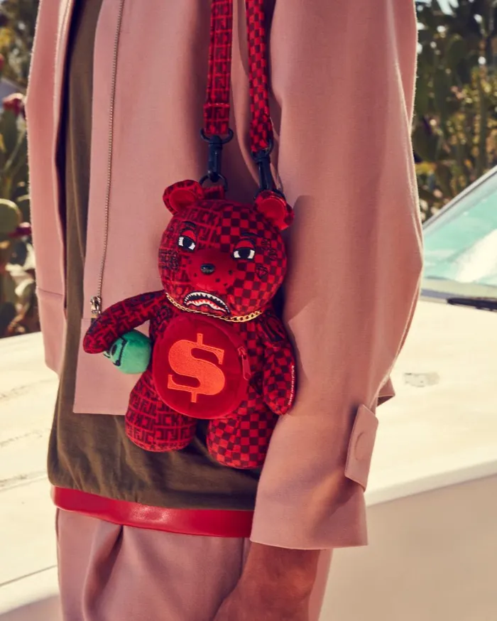SPRAYGROUND Teddy Bear Backpacks BEAR CUB BACKPACK VENI VIDI VICI 8211 Universal
