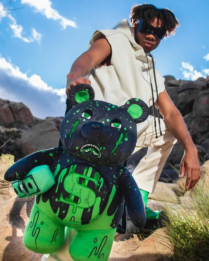 SPRAYGROUND Teddy Bear Backpacks DRIP BEAR MONEYBEAR TEDDYBEAR BACKPACK 8211 Universal