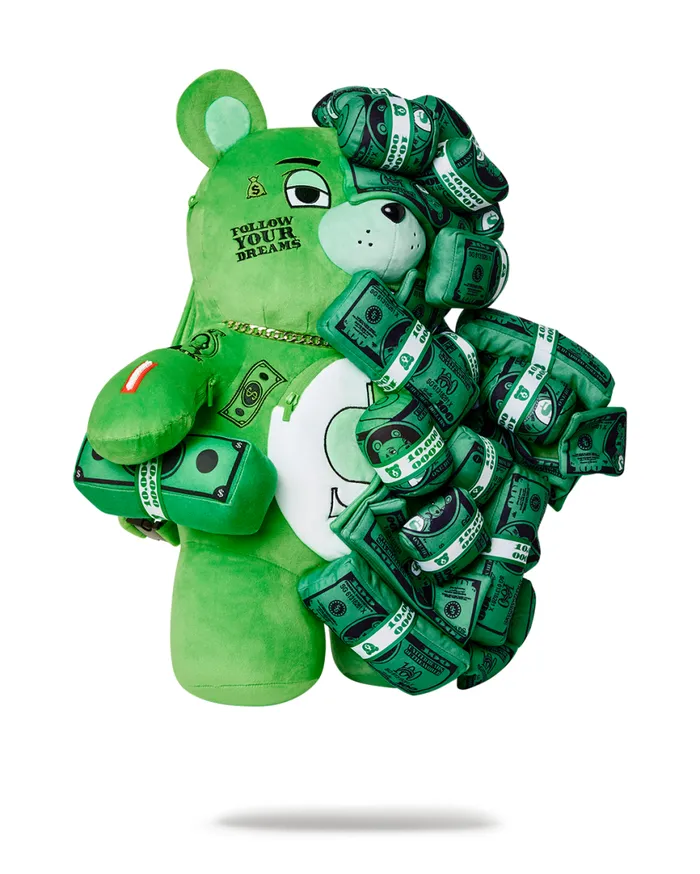 SPRAYGROUND Teddy Bear Backpacks MONEYBEAR ZILLIONS TEDDYBEAR BACKPACK 8211 Universal SPRAYGROUND Teddy Bear Backpacks MONEYBEAR ZILLIONS TEDDYBEAR BACKPACK 8211 Universal