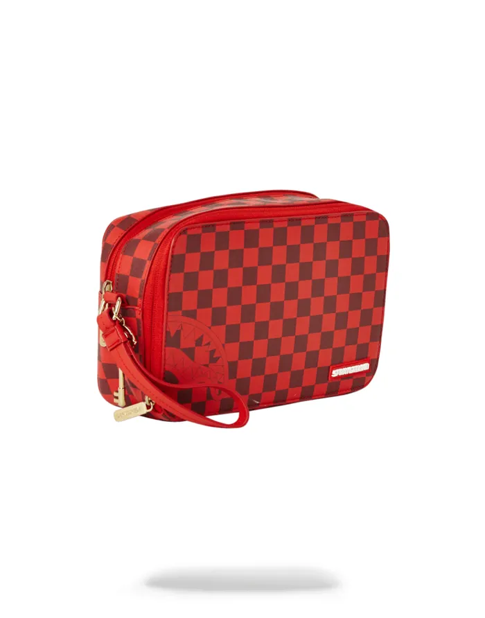 SPRAYGROUND Toiletries Aka Money Bags SHARKS IN PARIS RED TOILETRY AKA MONEY BAGS 8211 Universal
