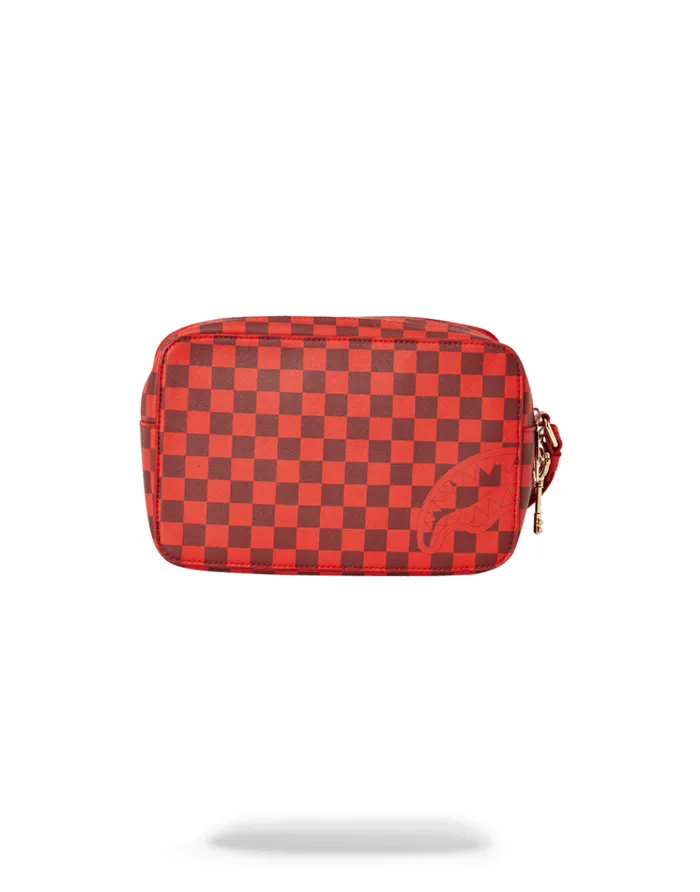 SPRAYGROUND Toiletries Aka Money Bags SHARKS IN PARIS RED TOILETRY AKA MONEY BAGS 8211 Universal