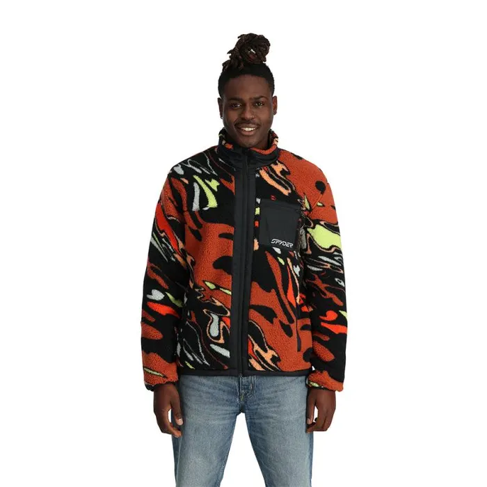 Spyder Fleece Sherman Full Zip Multi 8211 Mens