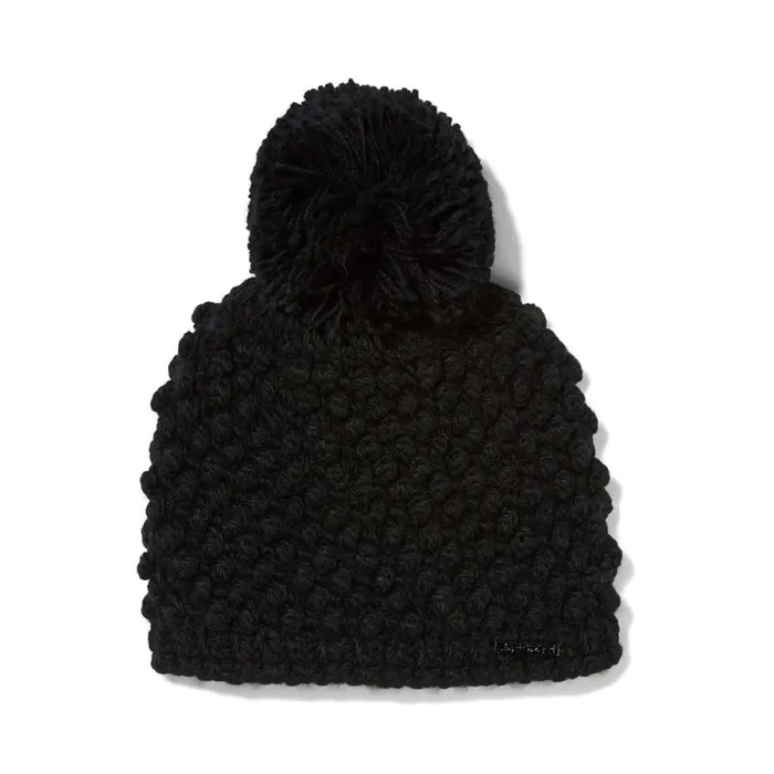 Spyder Hats Brrr Berry Pom Black 8211 Womens