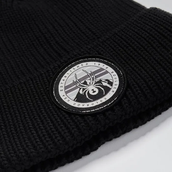 Spyder Hats Link Beanie Black 8211 Kids