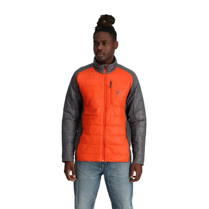 Spyder Insulated Glissade Twisted Orange 8211 Mens