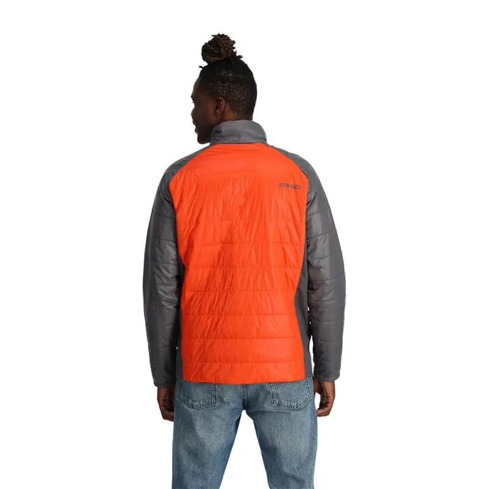 Spyder Insulated Glissade Twisted Orange 8211 Mens