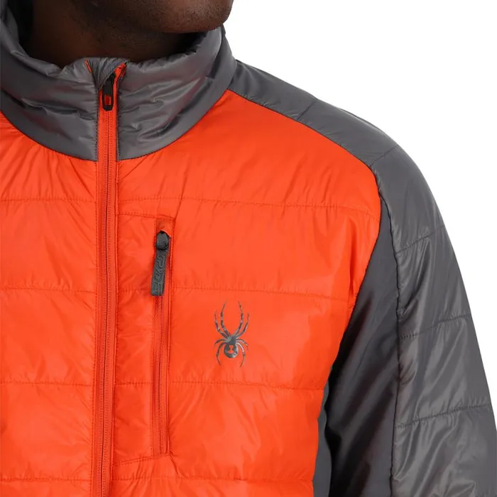 Spyder Insulated Glissade Twisted Orange 8211 Mens