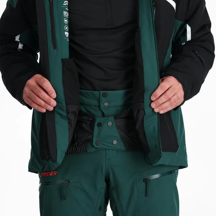 Spyder Insulated Leader Cypress Green 8211 Mens