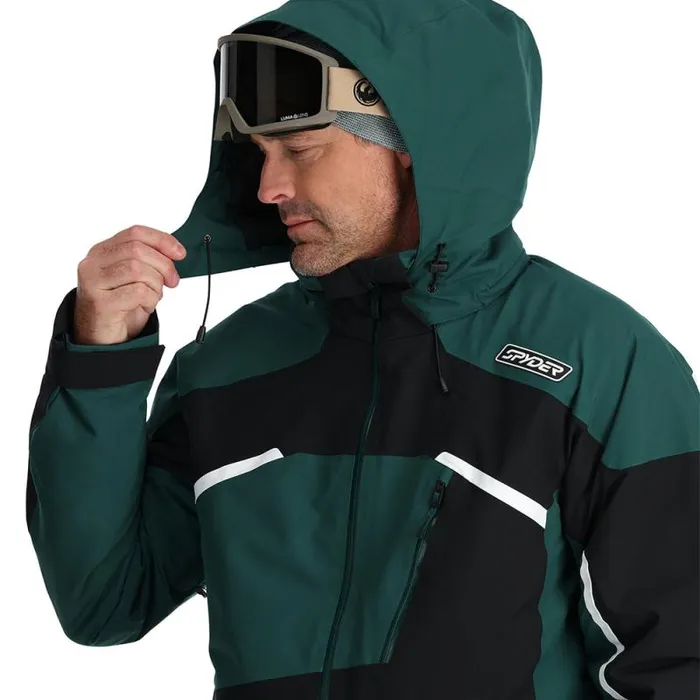 Spyder Insulated Leader Cypress Green 8211 Mens