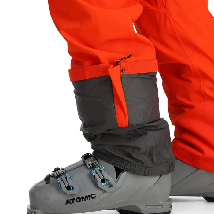 Spyder Insulated Terrain Bib Twisted Orange 8211 Mens