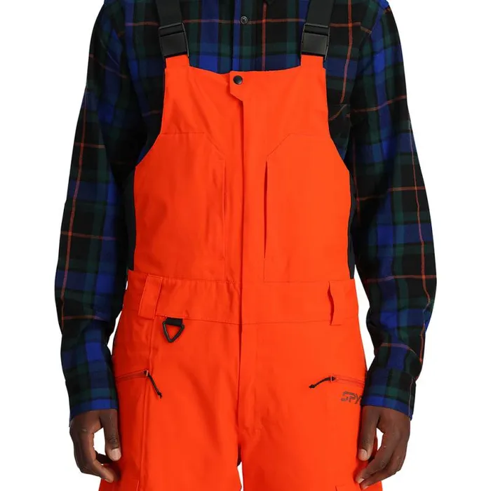 Spyder Insulated Terrain Bib Twisted Orange 8211 Mens