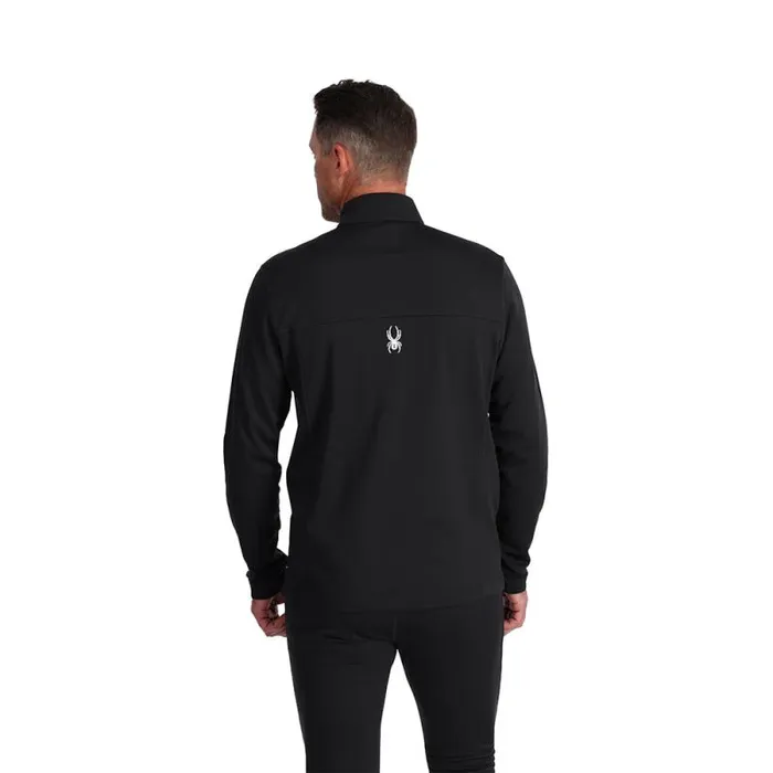 Spyder Layers Stretch Charger 12 Zip Black 8211 Mens