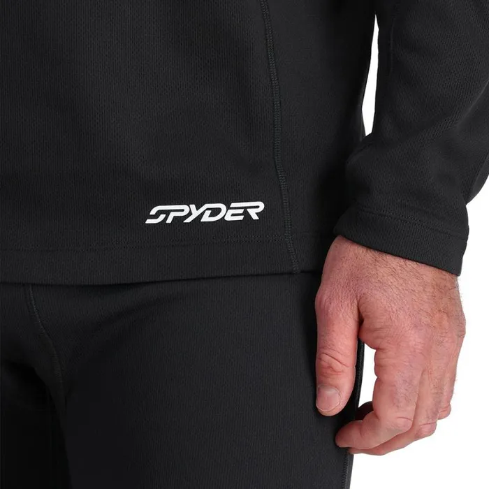 Spyder Layers Stretch Charger 12 Zip Black 8211 Mens