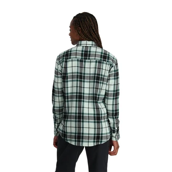 Spyder Tees Fab Flannel Wintergreen 8211 Womens