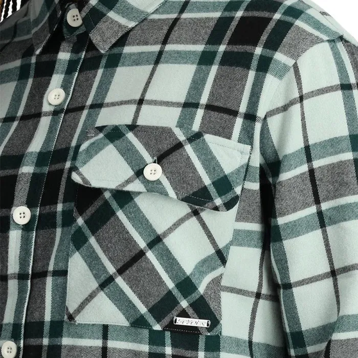 Spyder Tees Fab Flannel Wintergreen 8211 Womens