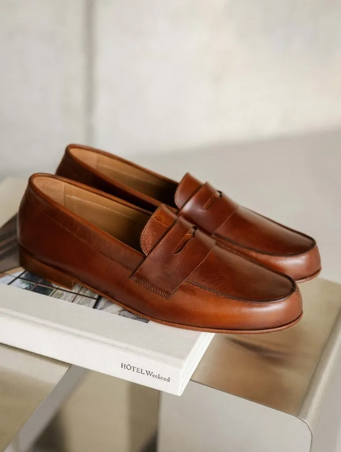 Stanley Armagnac Men Bobbies Loafers
