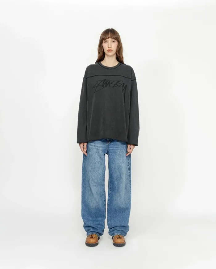 Stussy Denim RELAXED JEAN DENIM Medium Blue 8211 MenWomen Stussy Denim RELAXED JEAN DENIM Medium Blue 8211 MenWomen