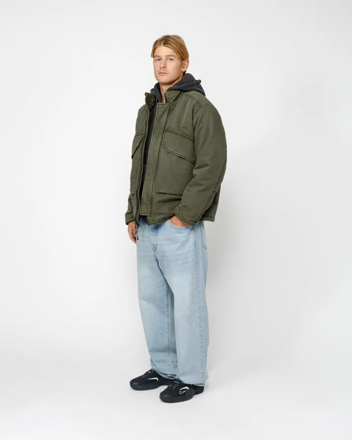 Stussy Outerwear INSULATED FIELD JACKET Olive 8211 MenWomen