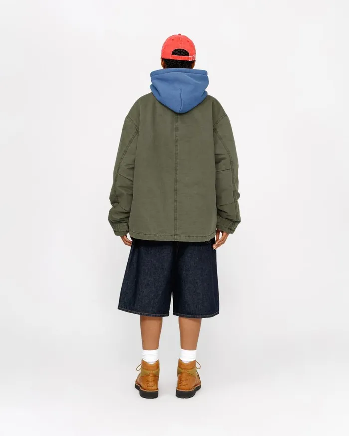 Stussy Outerwear INSULATED FIELD JACKET Olive 8211 MenWomen