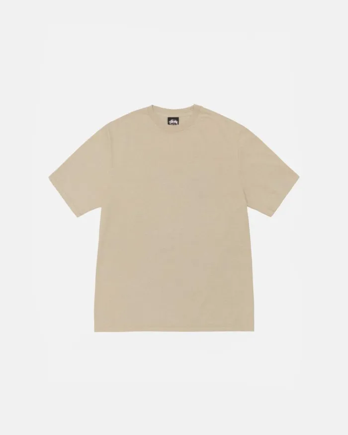 Stussy Tees BUANA TEE PIGMENT DYED Khaki 8211 MenWomen