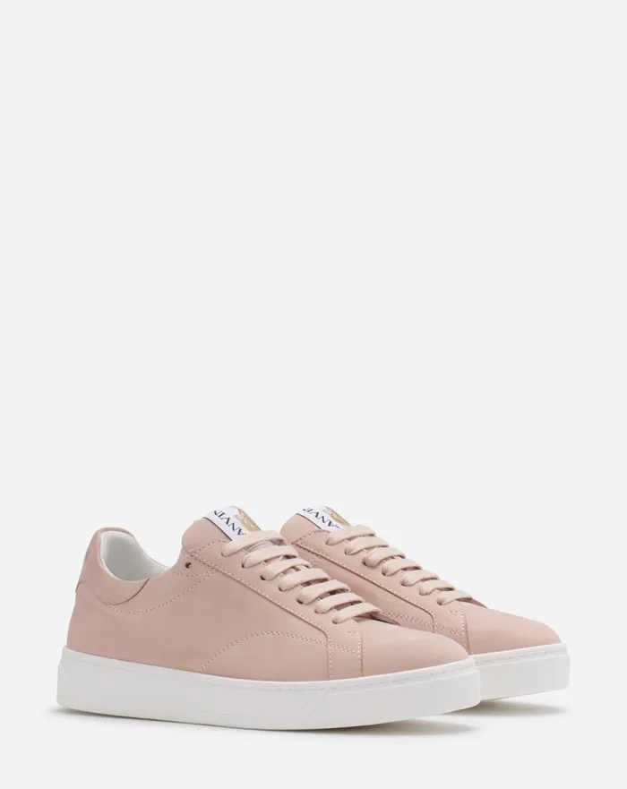 Suede Ddb0 Sneakers Pink Blossom Women Lanvin Sneakers