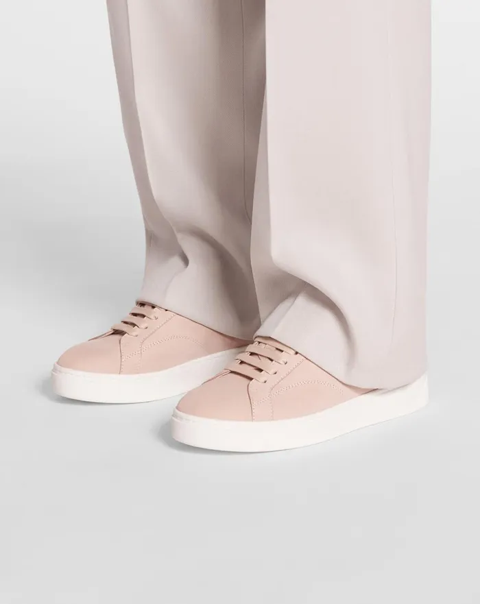 Suede Ddb0 Sneakers Pink Blossom Women Lanvin Sneakers